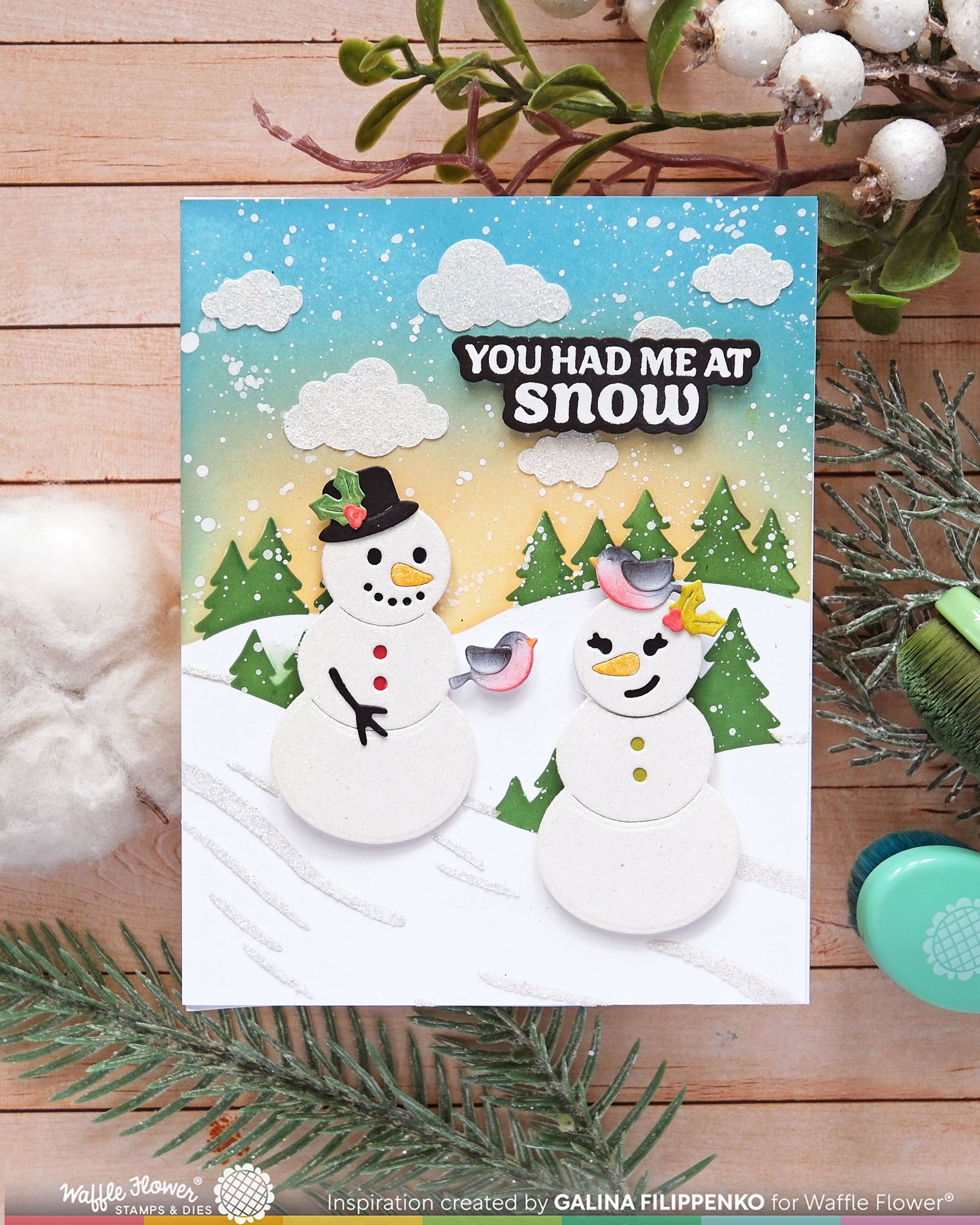Snow Fun Die – WaffleFlower.com