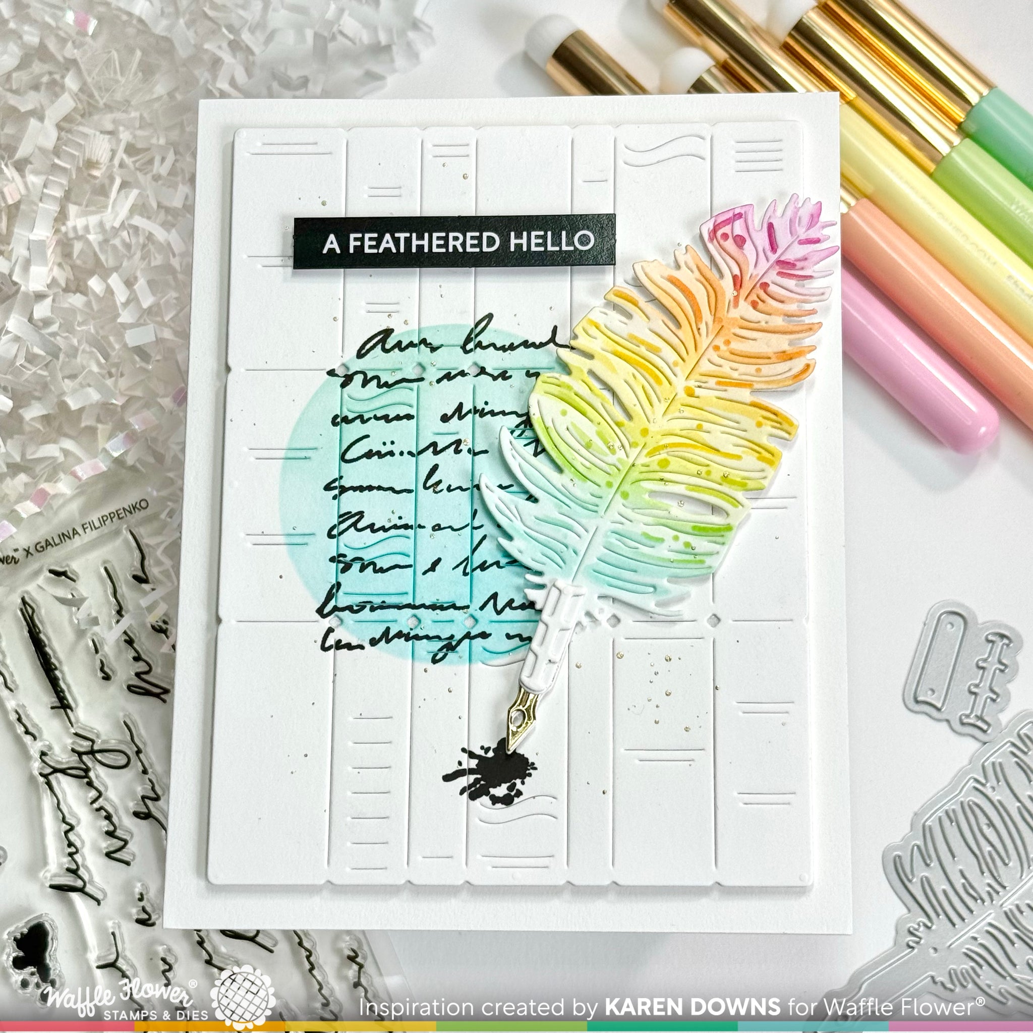 Bookshelf Panel Die – WaffleFlower.com
