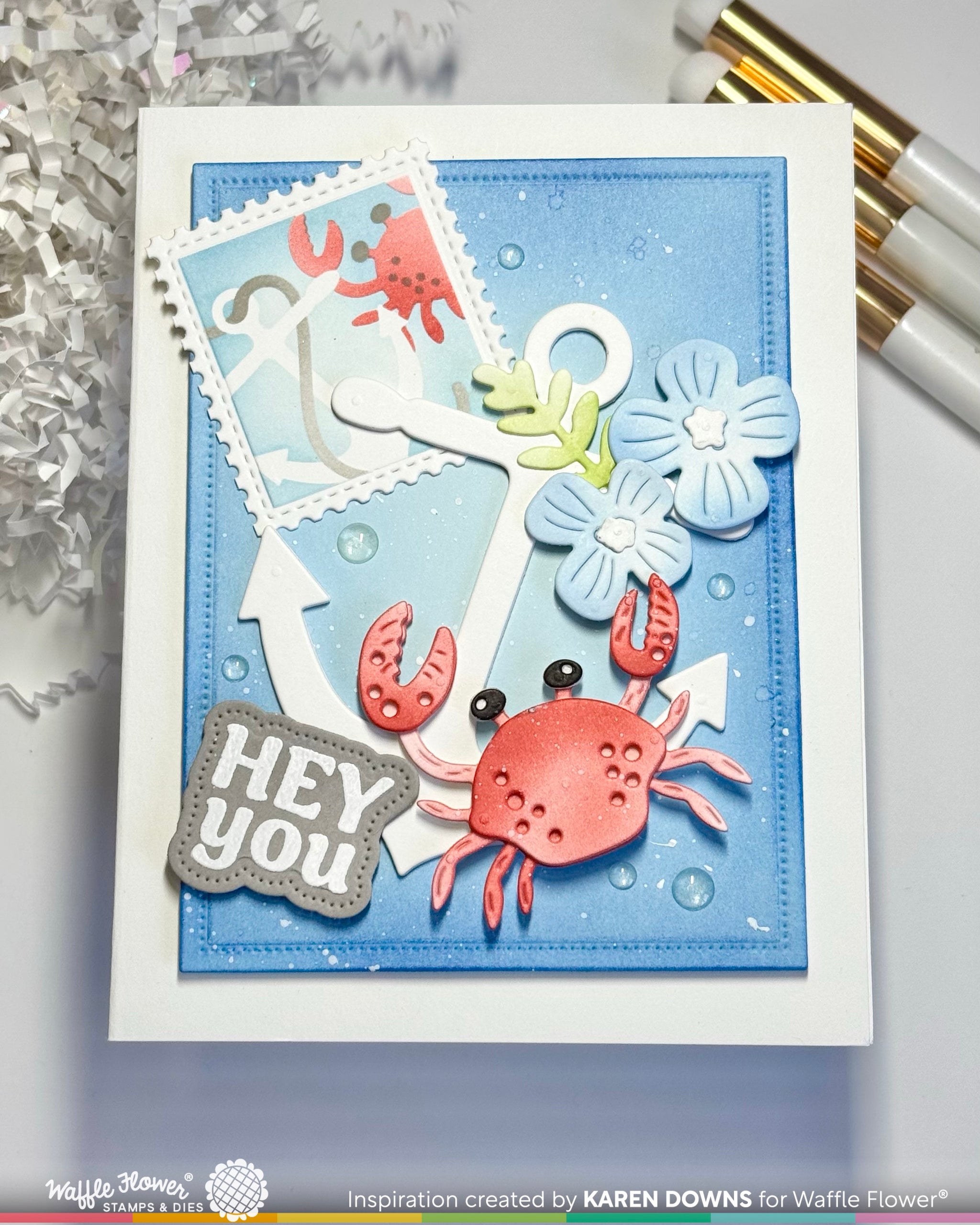 Hello Sunshine Sentiments Stamp Set – WaffleFlower.com