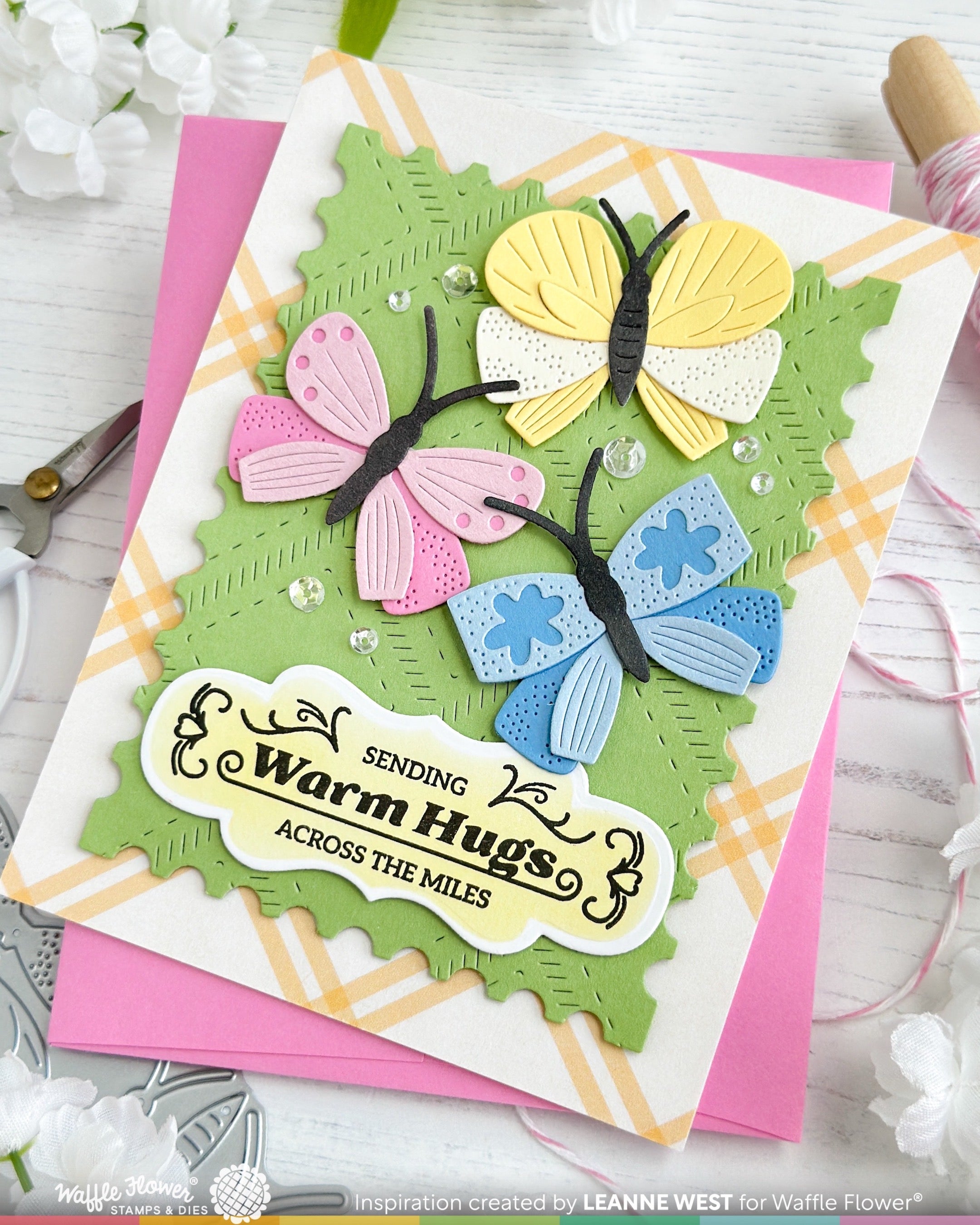 Match Inverted Mix-n-match Butterflies Die – WaffleFlower.com