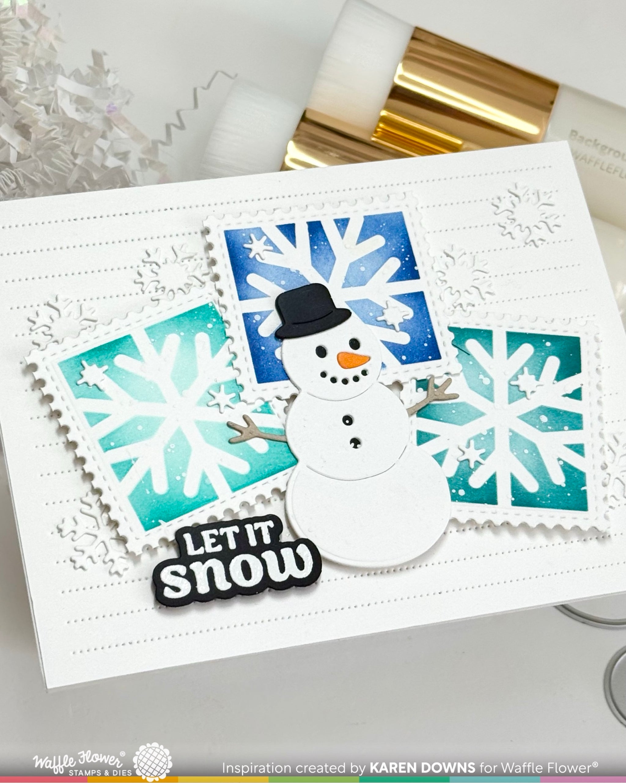 Snow Fun Die – WaffleFlower.com