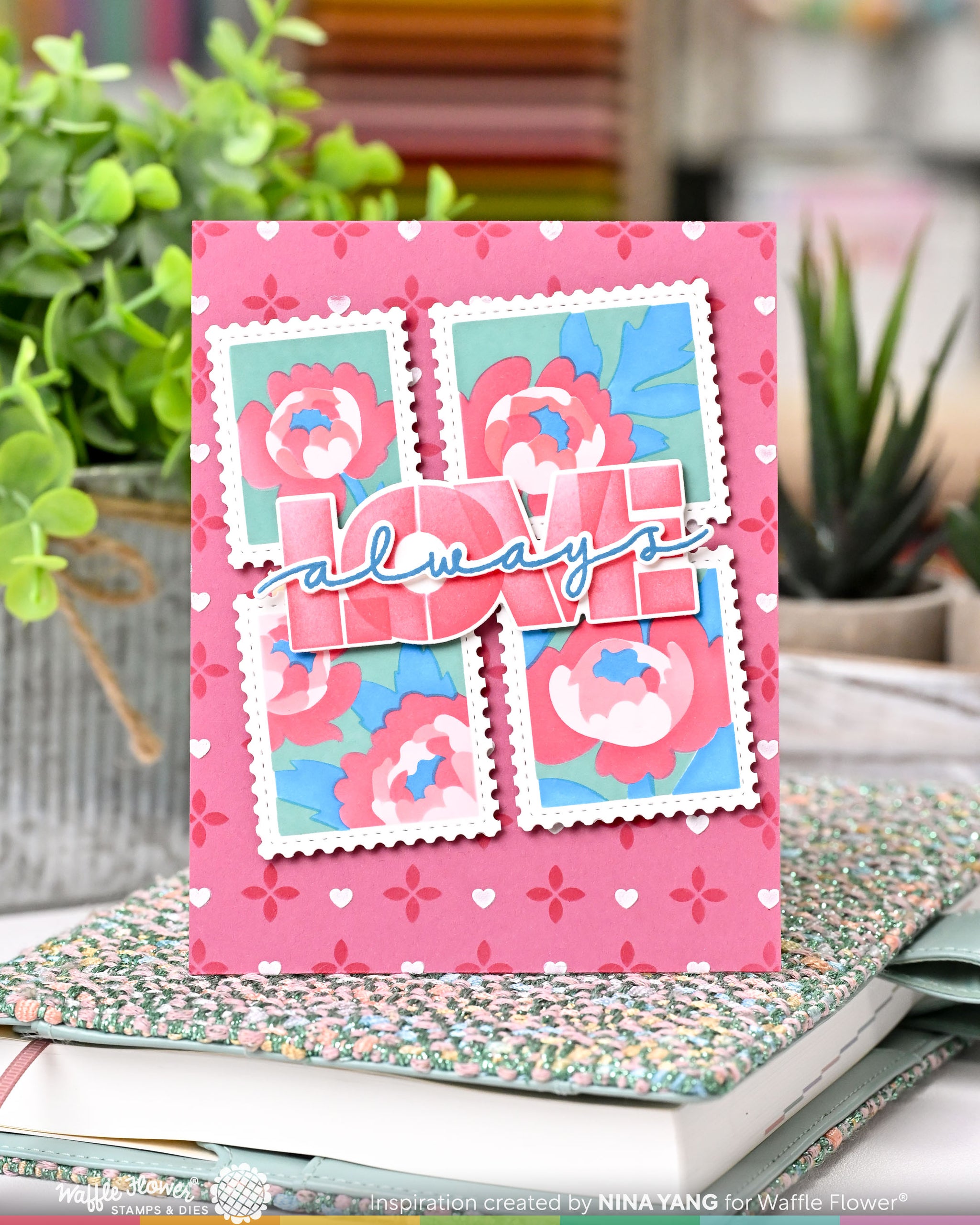Overlapping Love Additions Matching Die – WaffleFlower.com