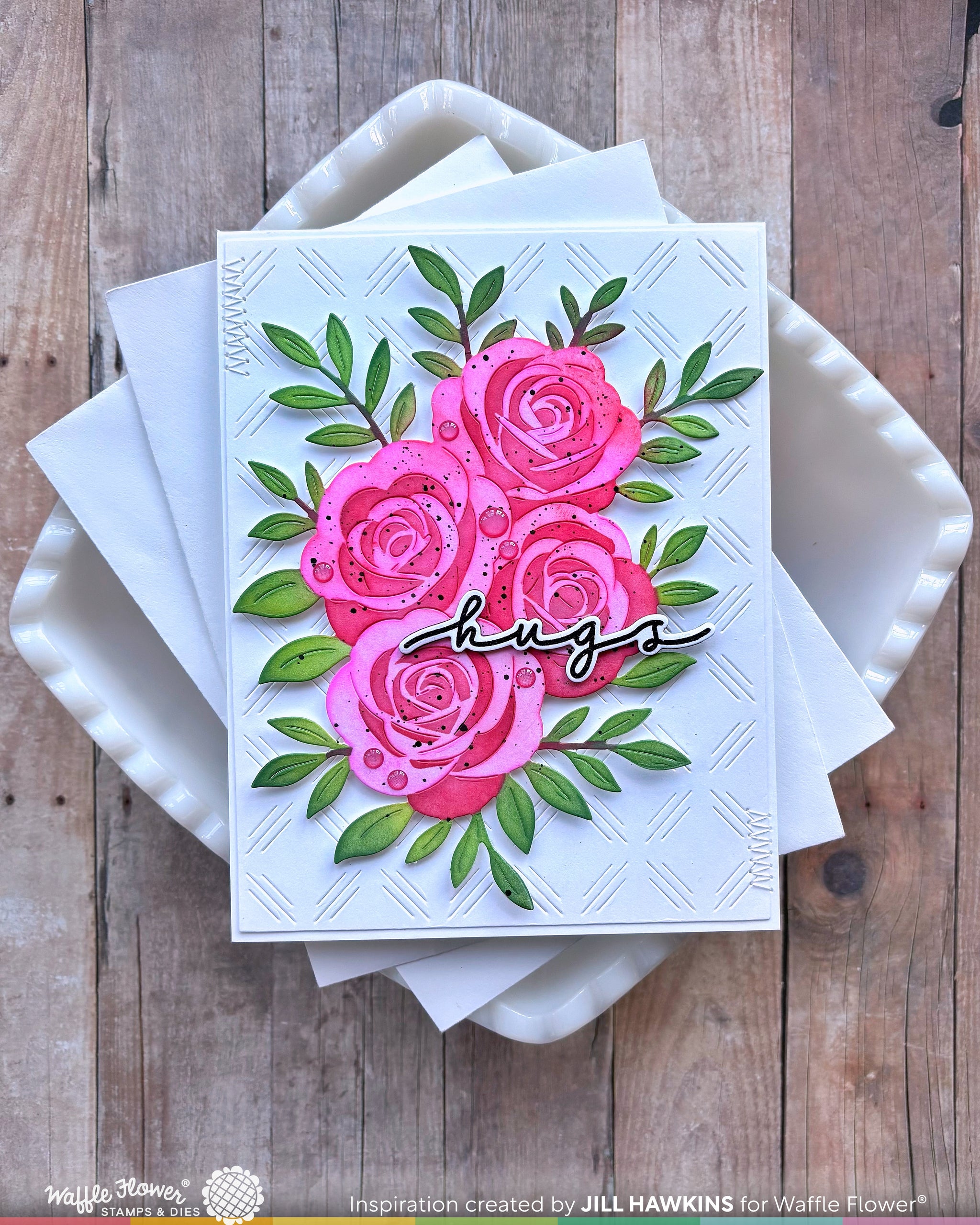 Rose Bouquet Die – WaffleFlower.com