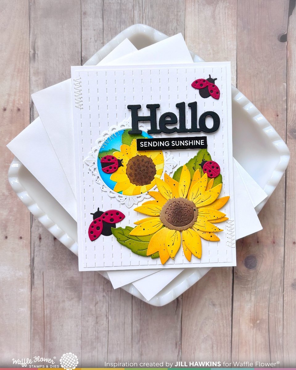 Sunflower Die – WaffleFlower.com