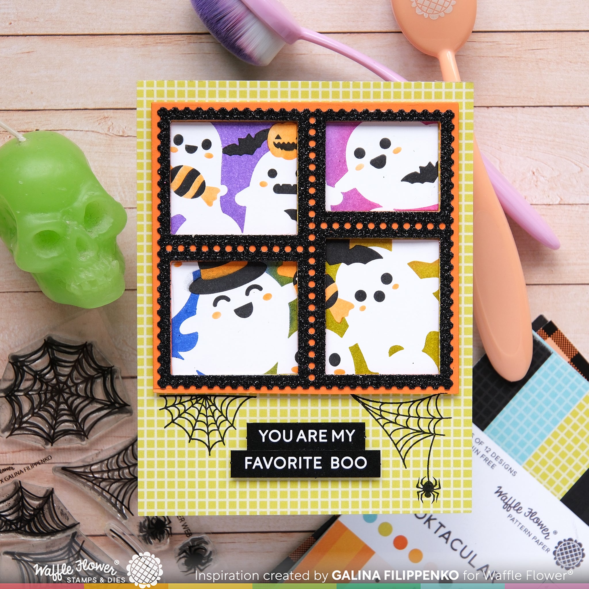 Subsentiments - Boo Diecut – WaffleFlower.com