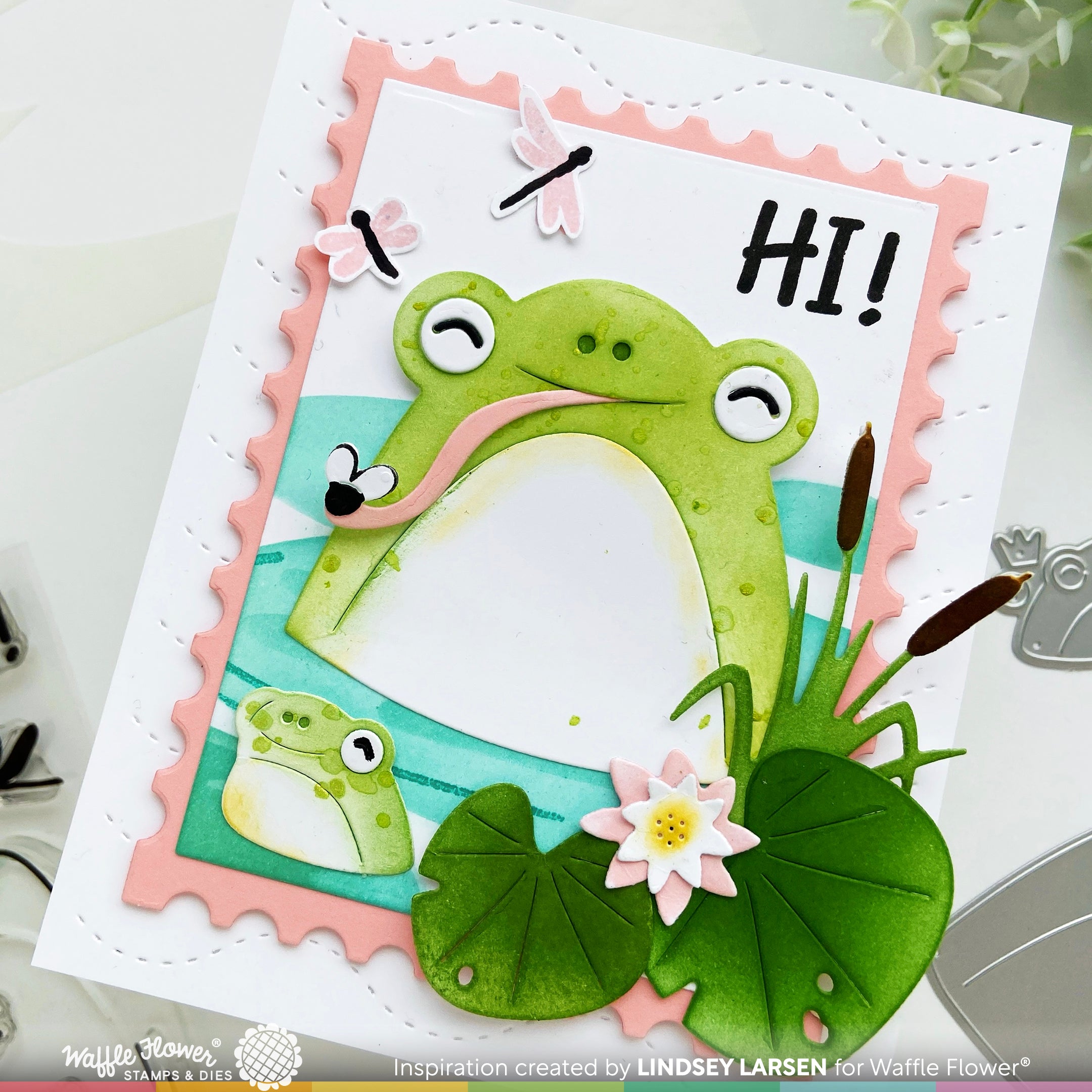 frog flower pokemon card gold Small Frog Die – WaffleFlower.com