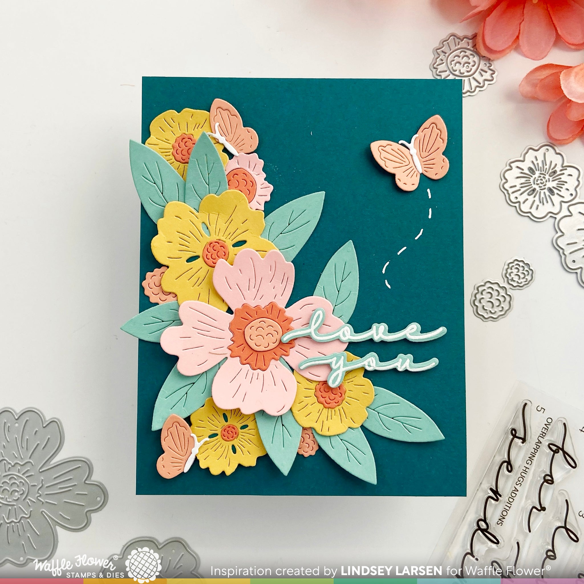 Overlapping Hugs Additions Matching Die – WaffleFlower.com