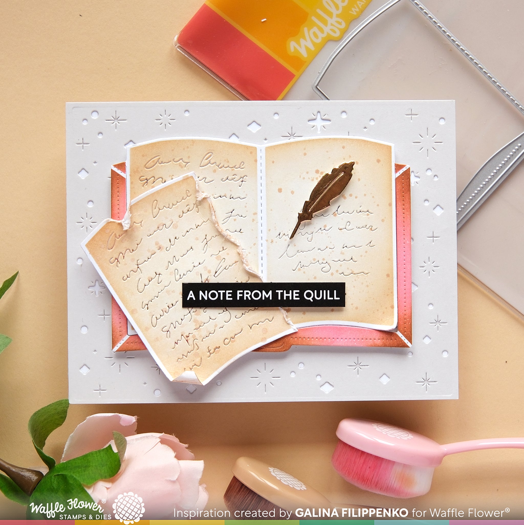 Open Book Die – WaffleFlower.com