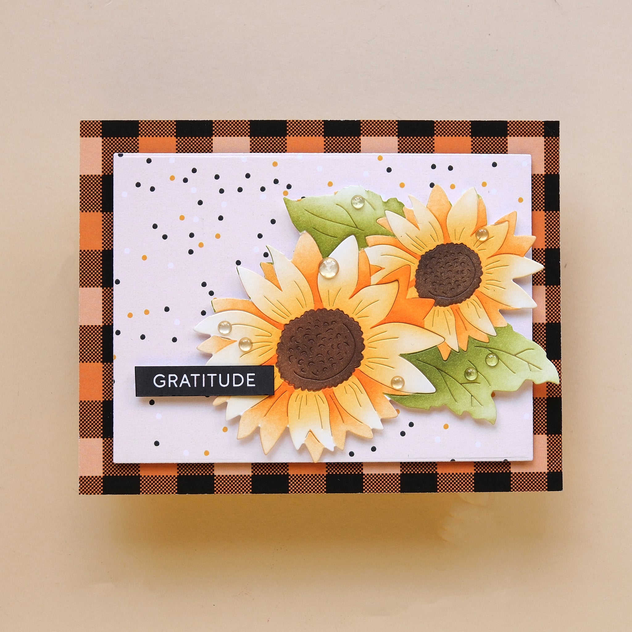 Sunflower Cluster Die – WaffleFlower.com