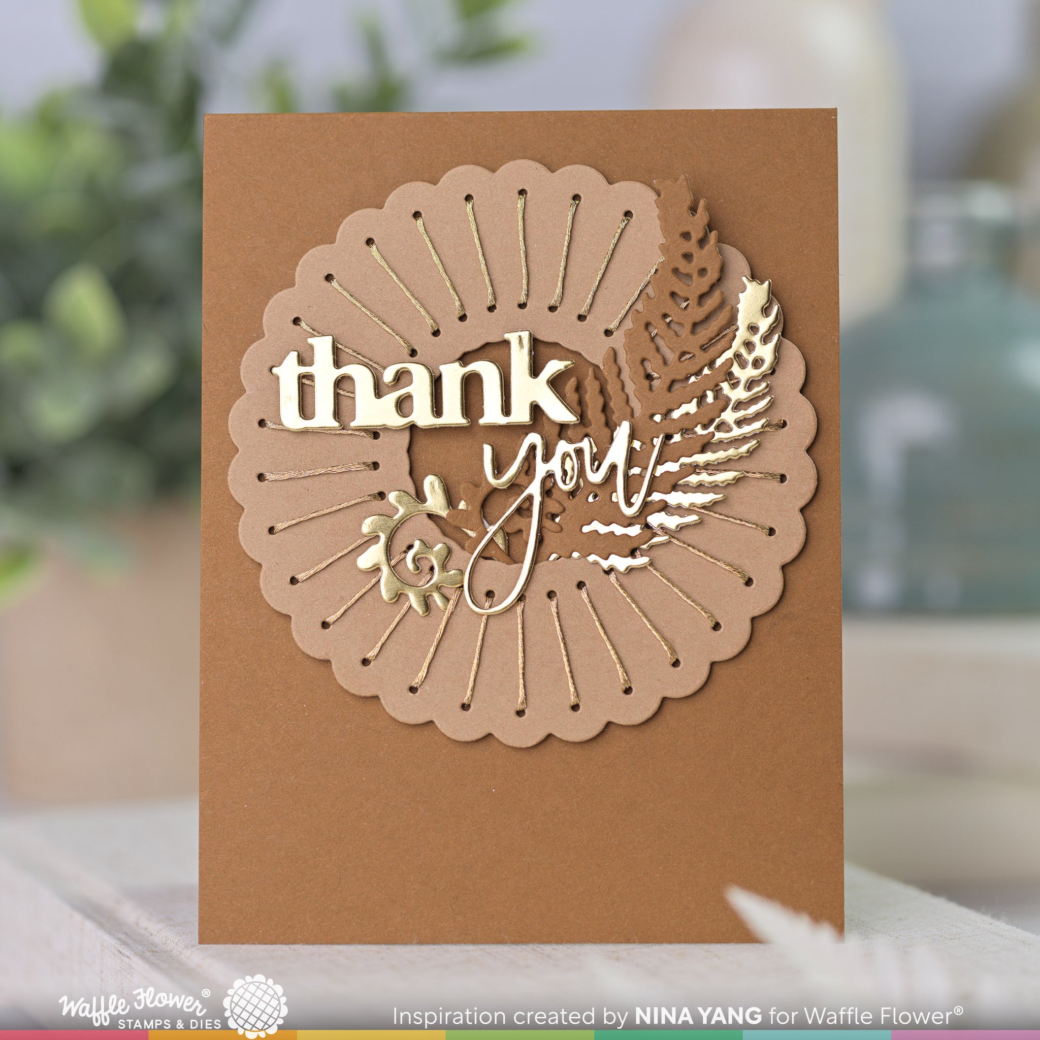Dotted Radiating Circle Die – WaffleFlower.com