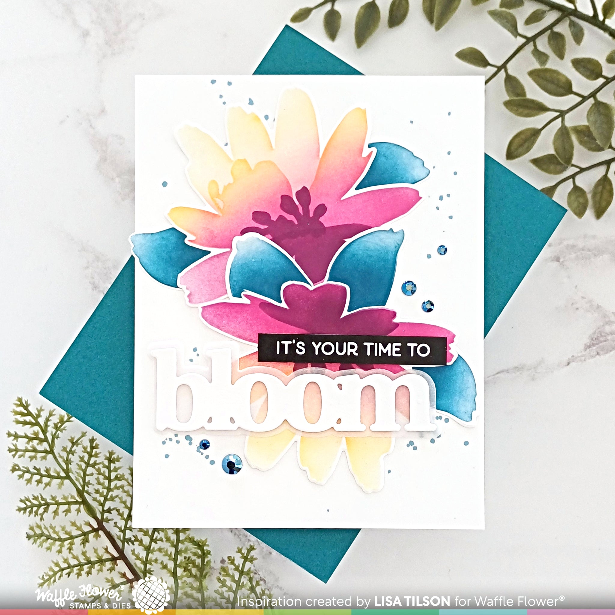 Painted Flower Matching Die – WaffleFlower.com