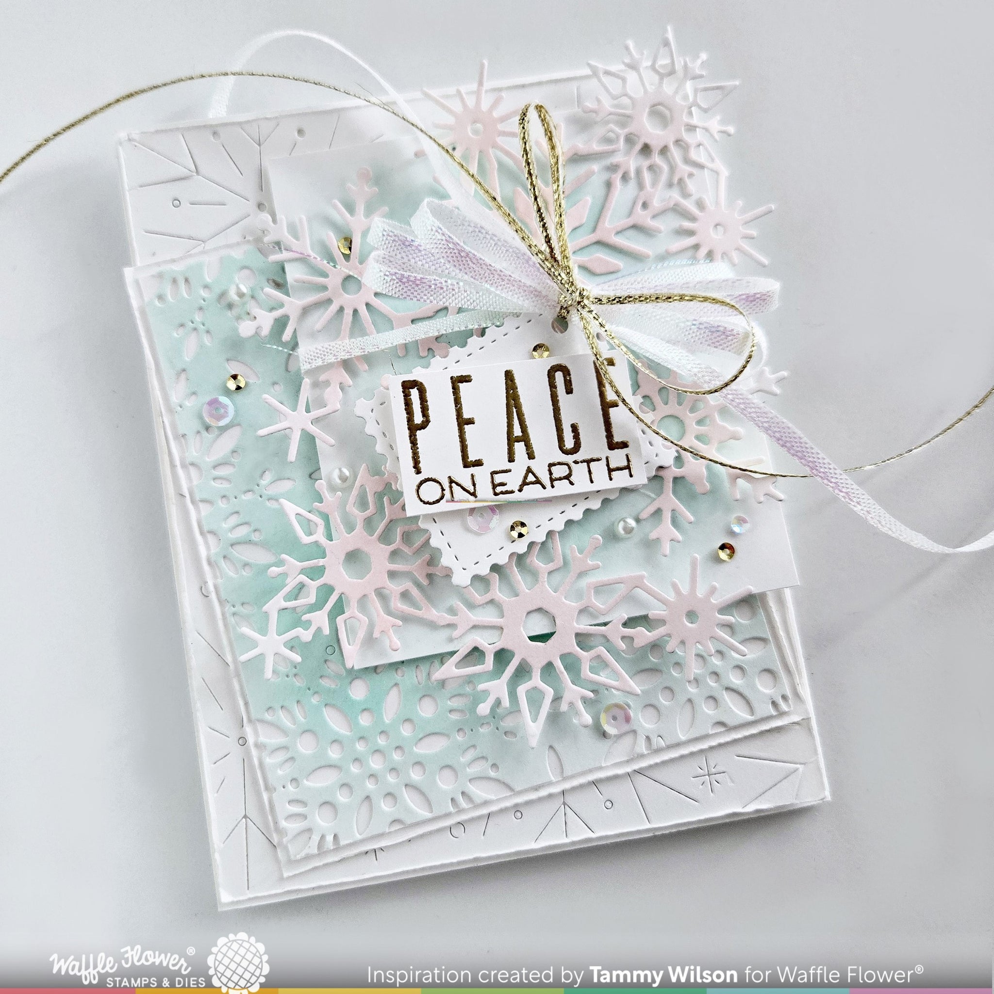 Frosty Texture Die – WaffleFlower.com