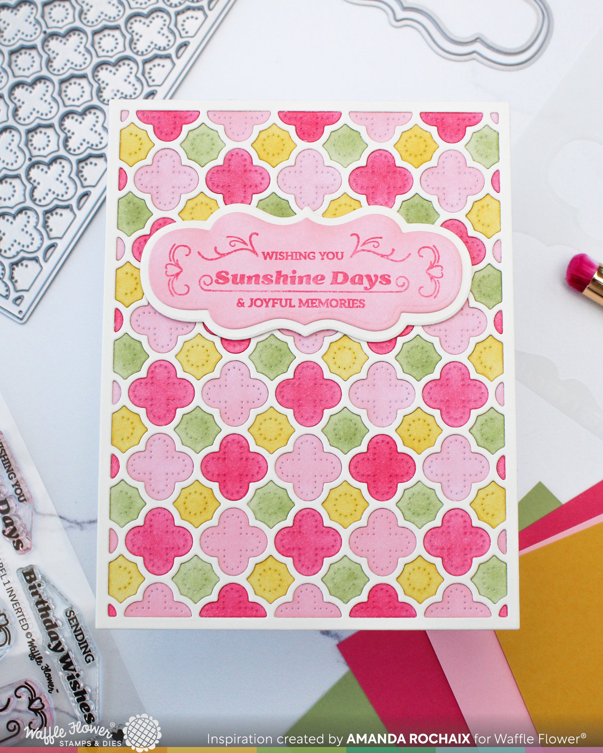 Quatrefoil Panel Die – WaffleFlower.com