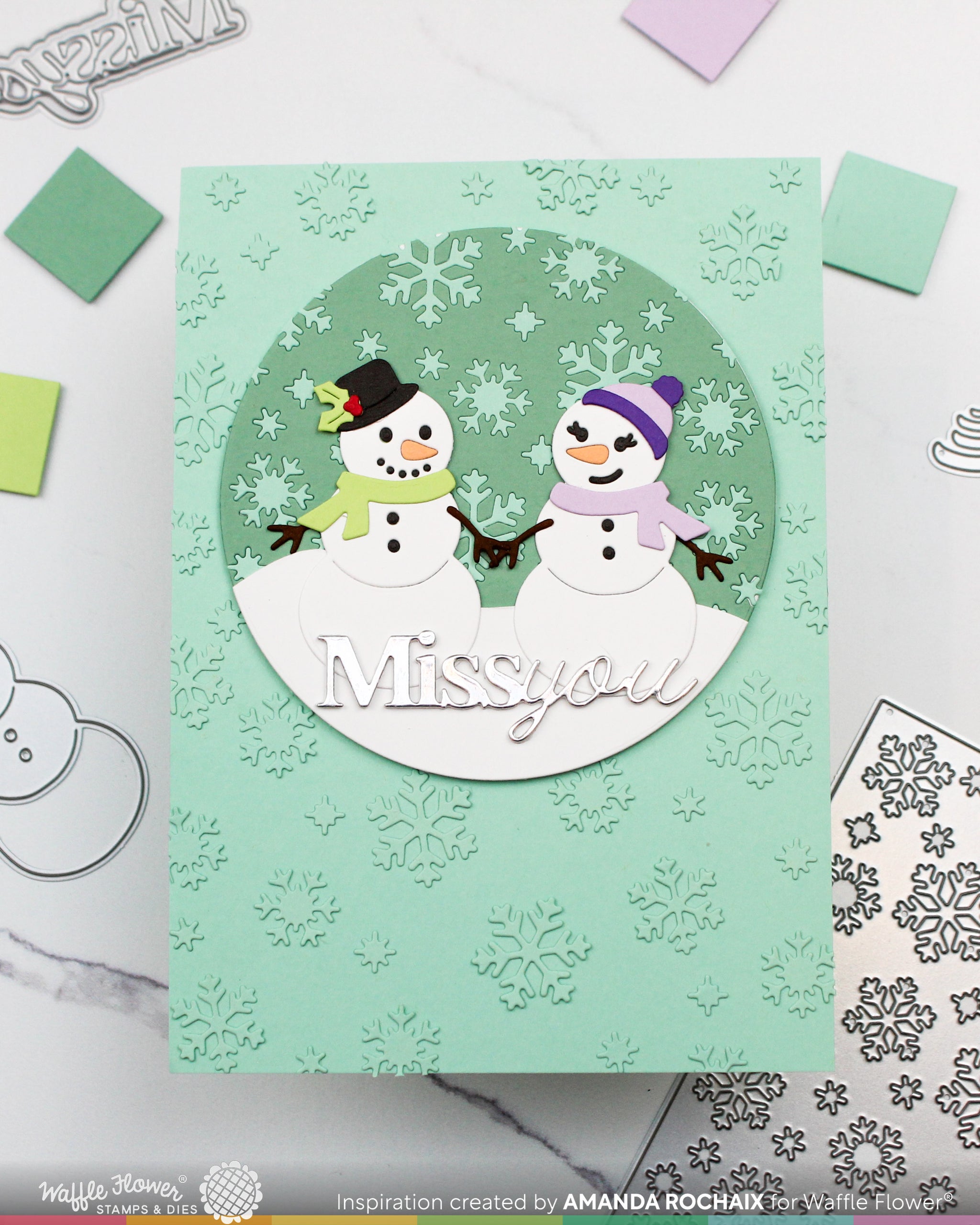 Snow Fun Die – WaffleFlower.com