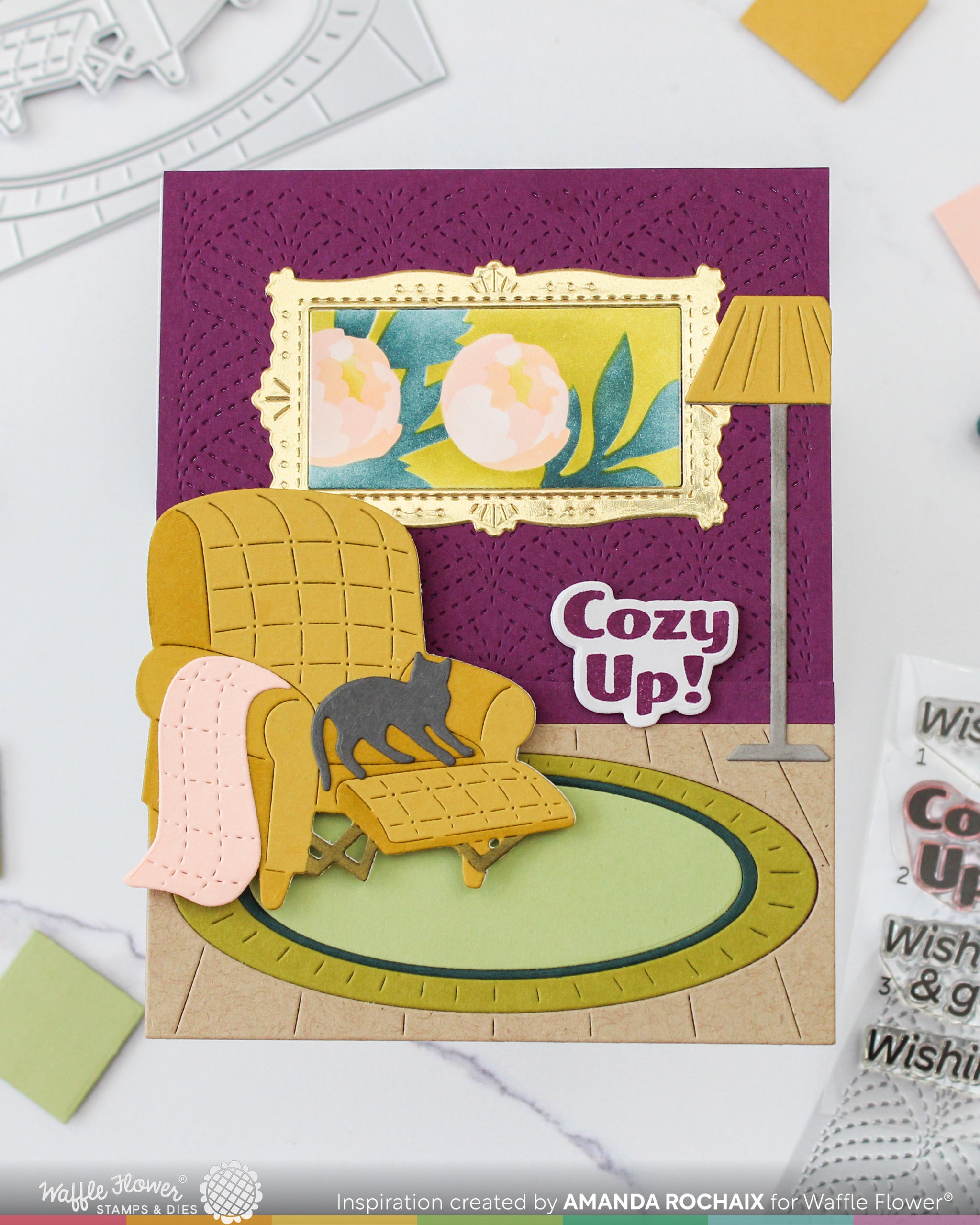Simple Joy Sentiments Stamp Set – WaffleFlower.com