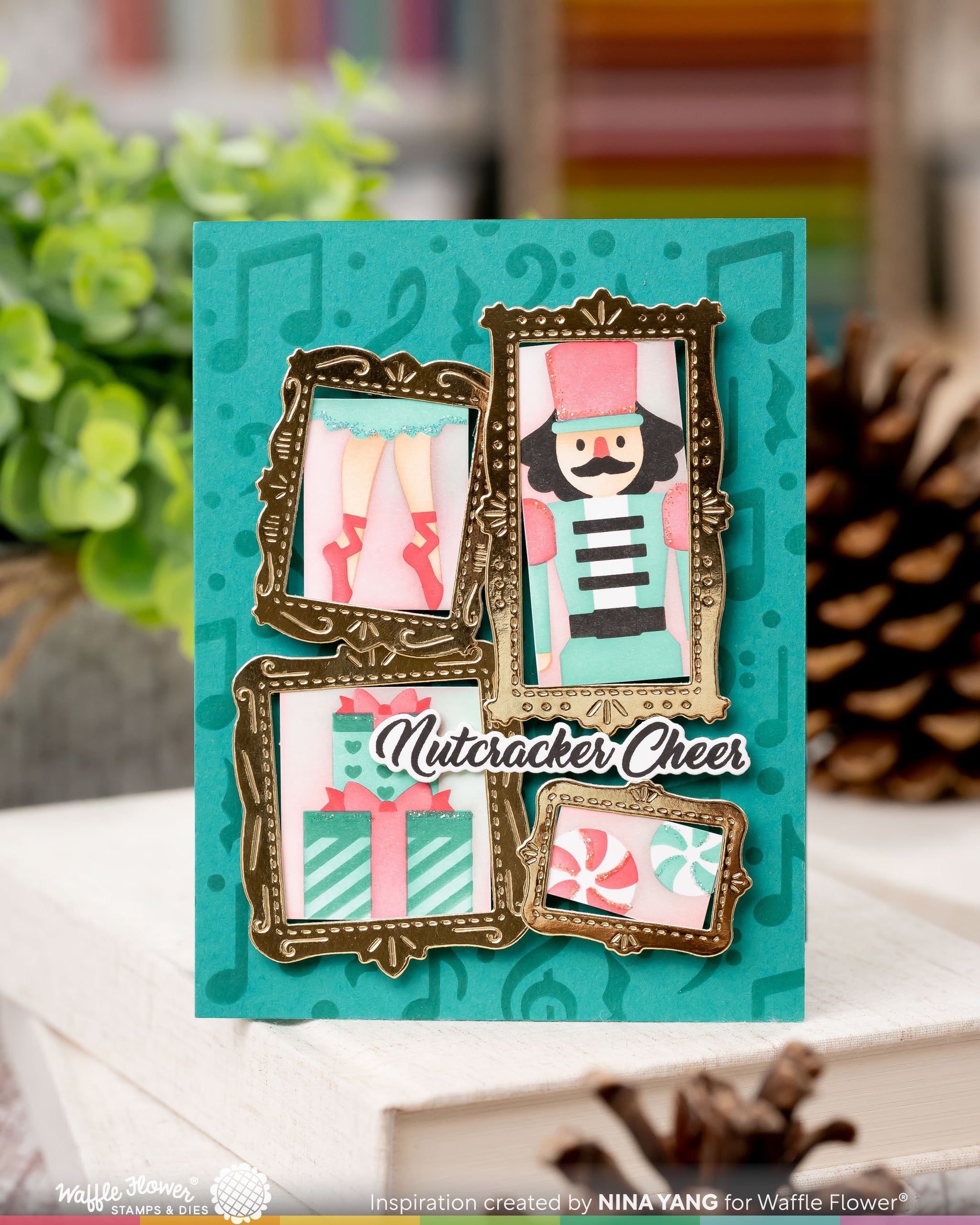 Nutcracker Sentiments Matching Die – WaffleFlower.com