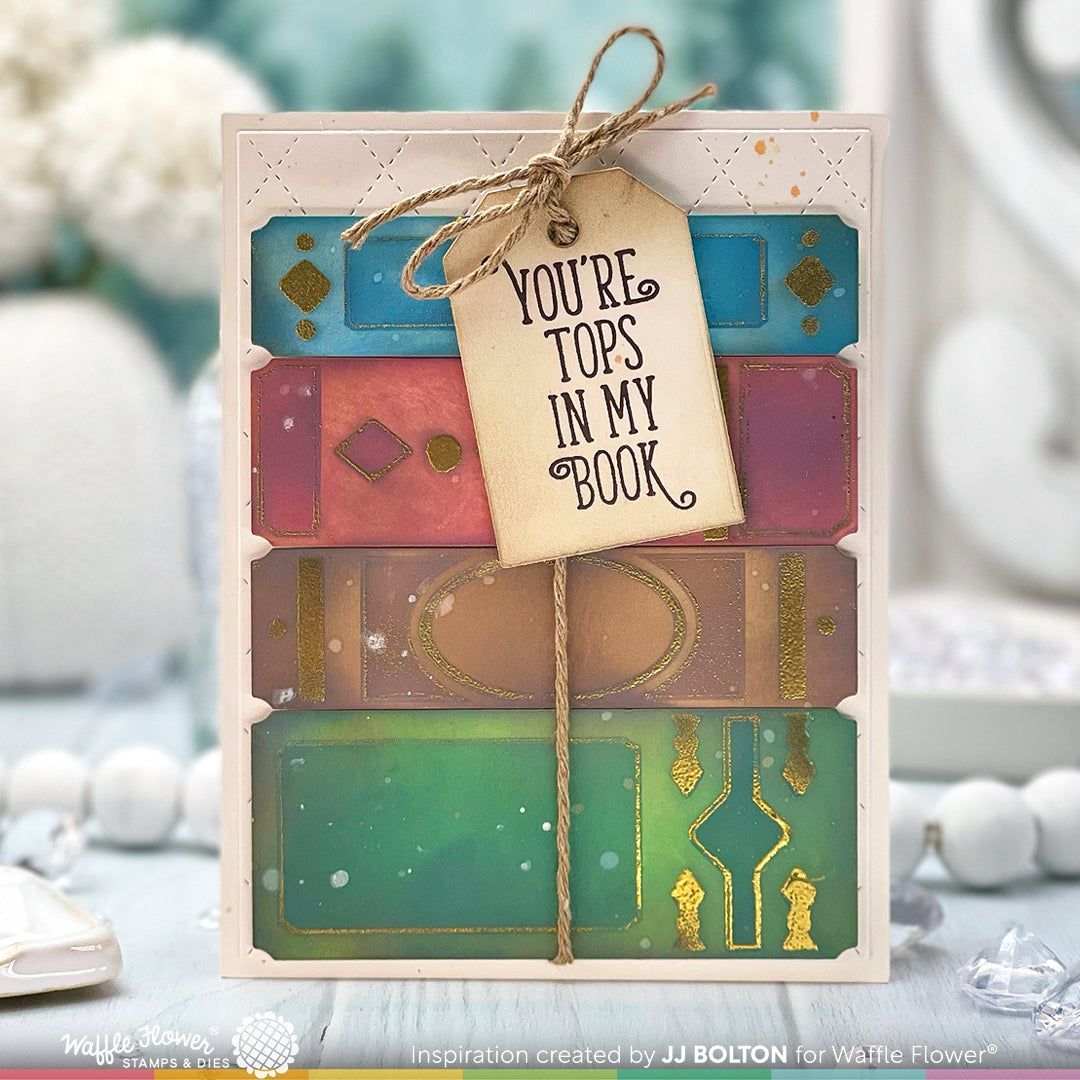 Sentiment Stamps Simple Book Sentiments Stamp Set – WaffleFlower.com