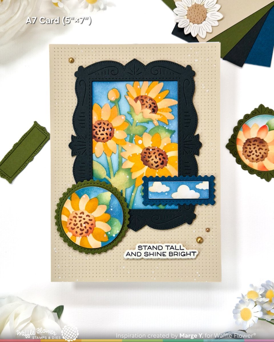 Sunshine Days Sentiments Combo – WaffleFlower.com