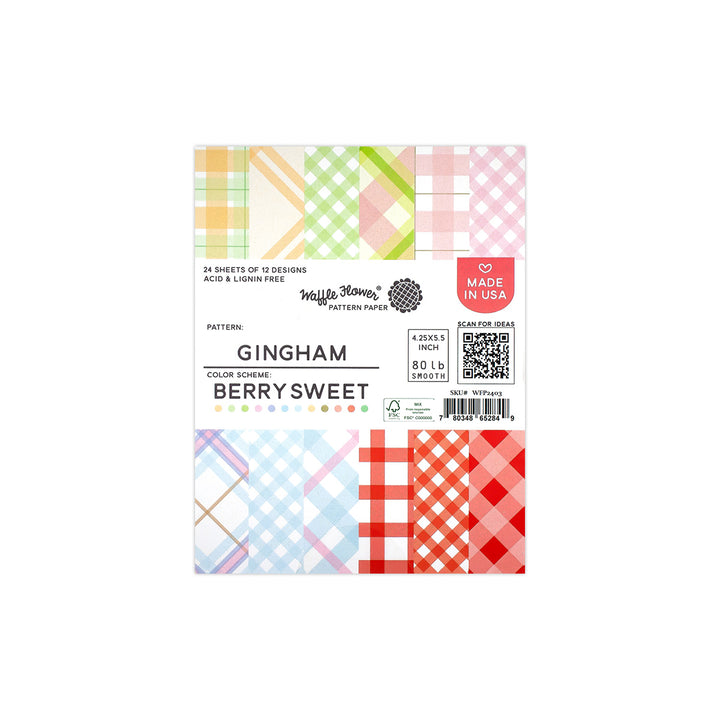 Berry Sweet Gingham Pad Berry Sweet Gingham Pad
