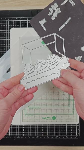 Boxed Cupcakes Die-n-stencil – WaffleFlower.com