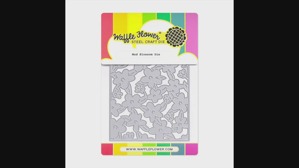 Mod Blossom Stencil – WaffleFlower.com
