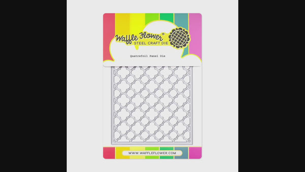 Quatrefoil Panel Die – WaffleFlower.com