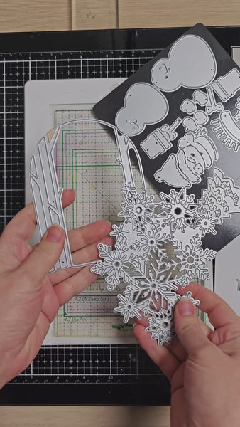 Frosty Texture Die – WaffleFlower.com