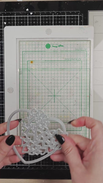 Inlaid Hearts Die-n-stencil – WaffleFlower.com