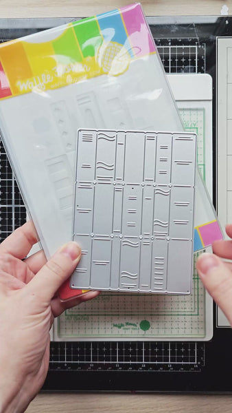 Bookshelf Panel Die – WaffleFlower.com