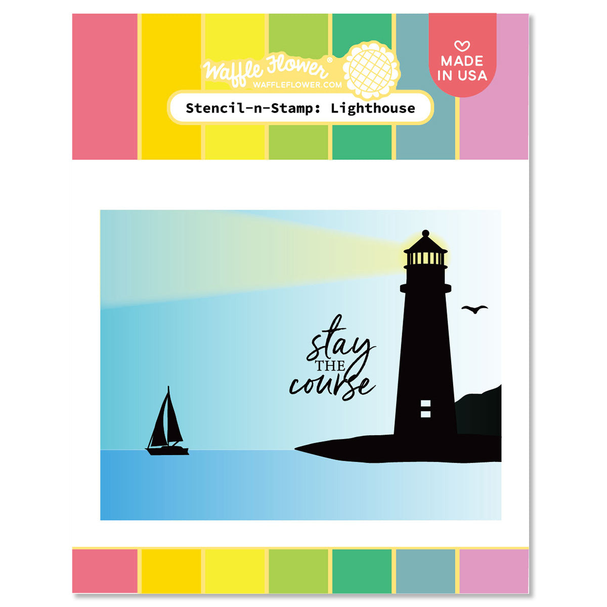 Lighthouse Stencil