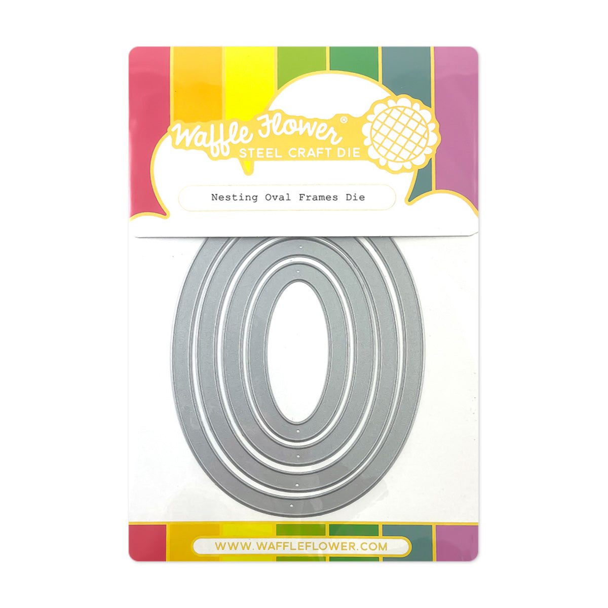 Nesting Oval Die Border Metal Die Cuts for Card Making,9Pc Oval Frame  Cutting Di