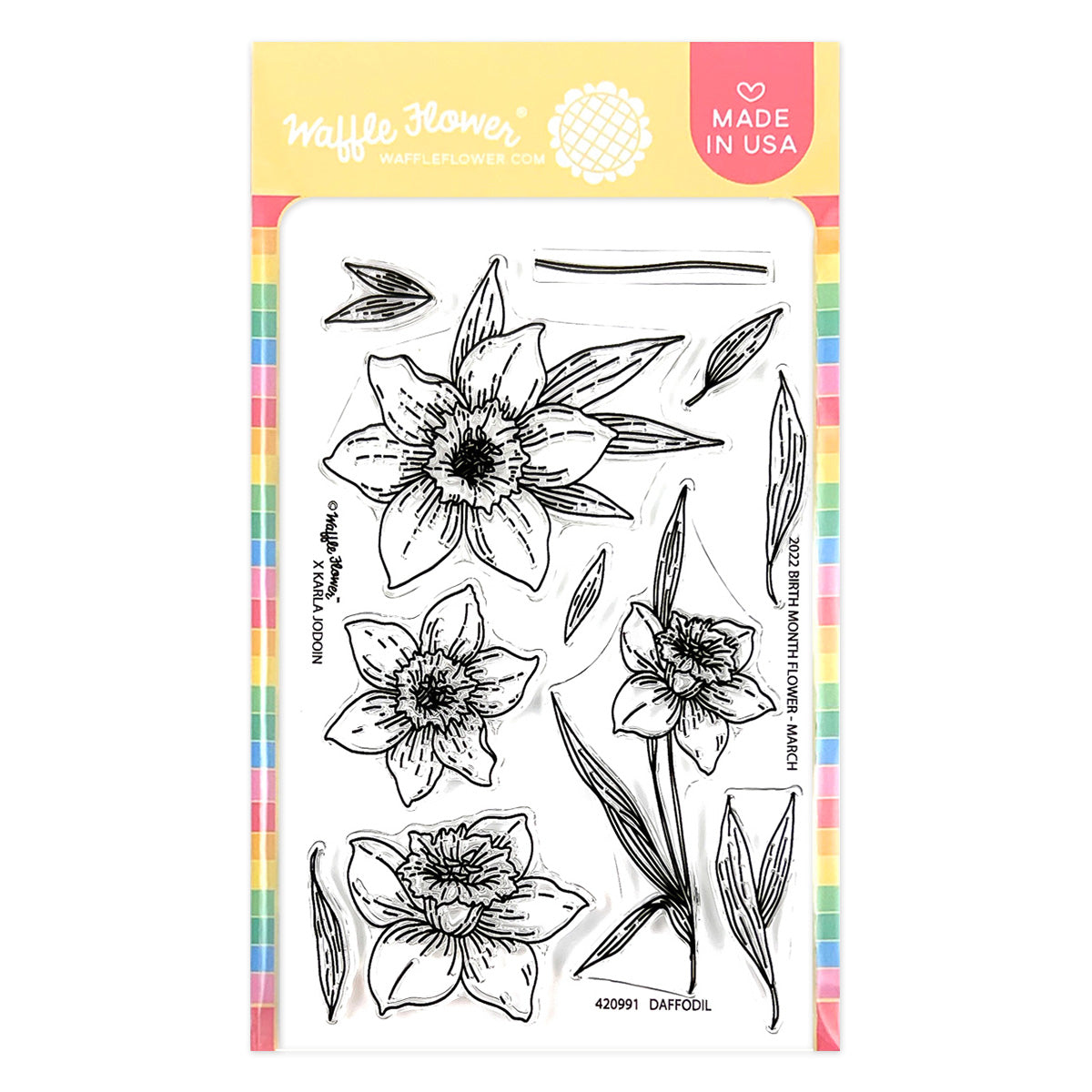 Daffodil Flower Mold – Wylde Thyme Studio