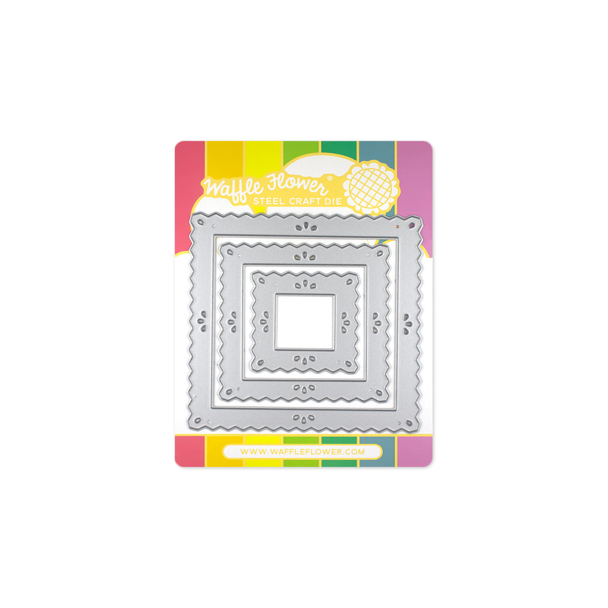 Square Frame Die Pinking Square Frames Die – WaffleFlower.com