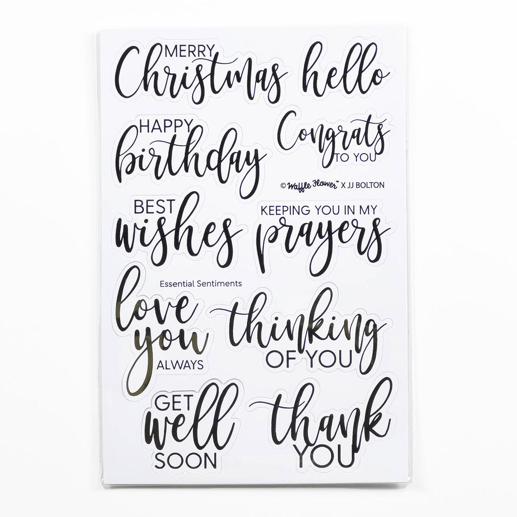 Sentiments 101 Sentiments – Page 2 – WaffleFlower.com