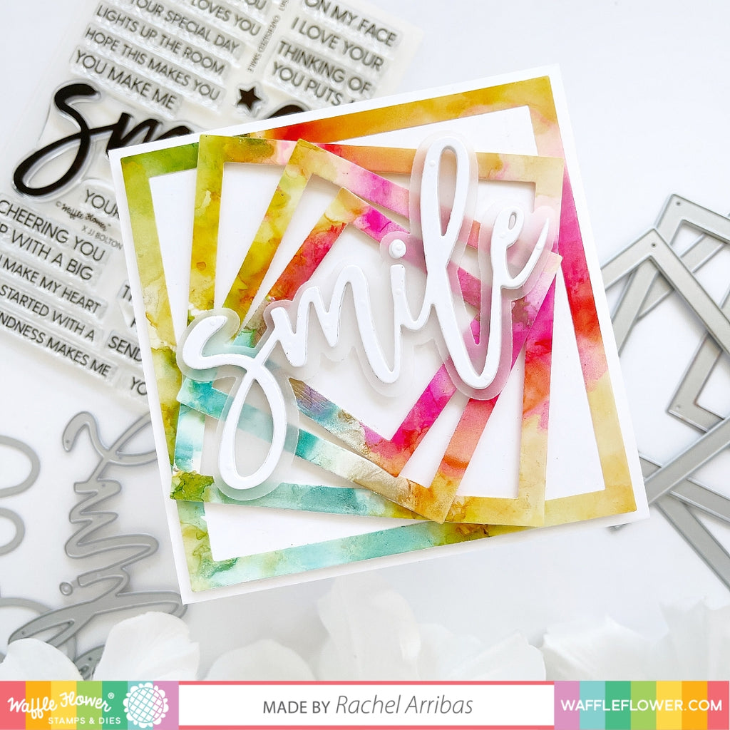 Square Frame Die Nesting Square Frames Die – WaffleFlower.com