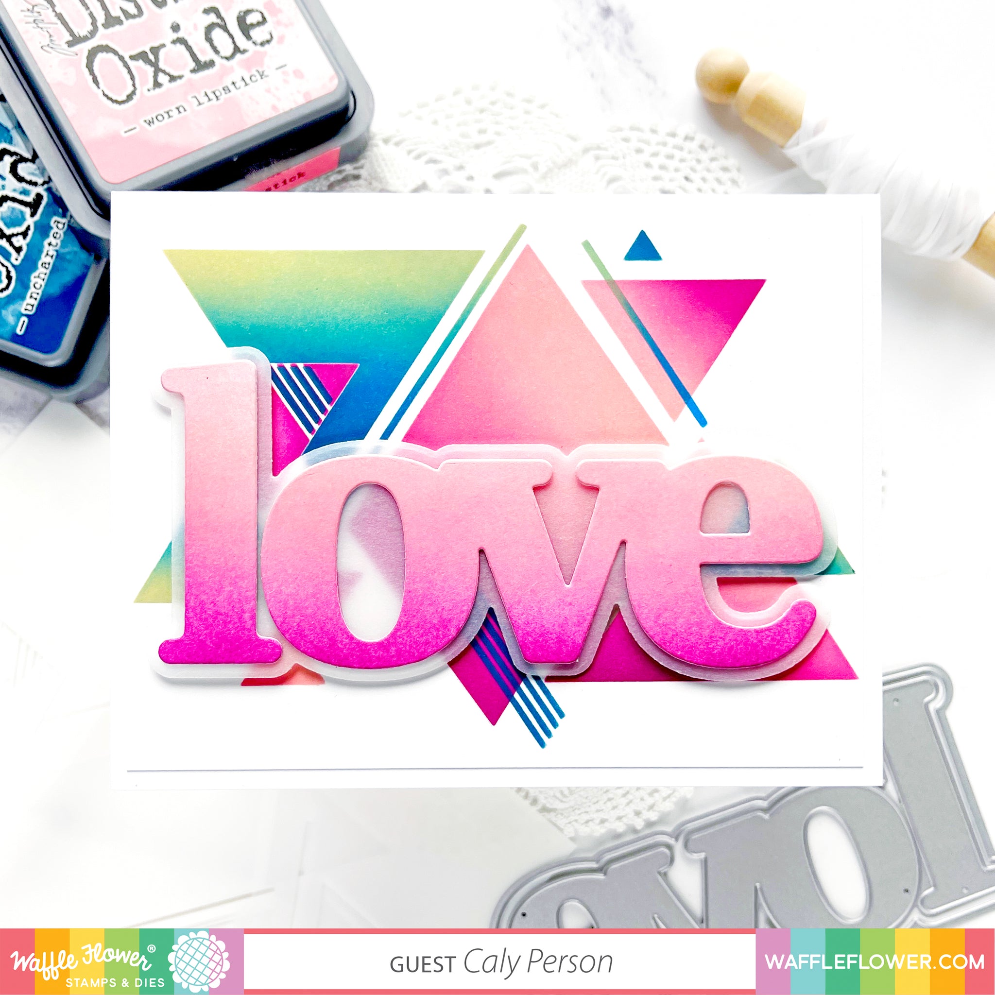 Oversized Love Print – WaffleFlower.com