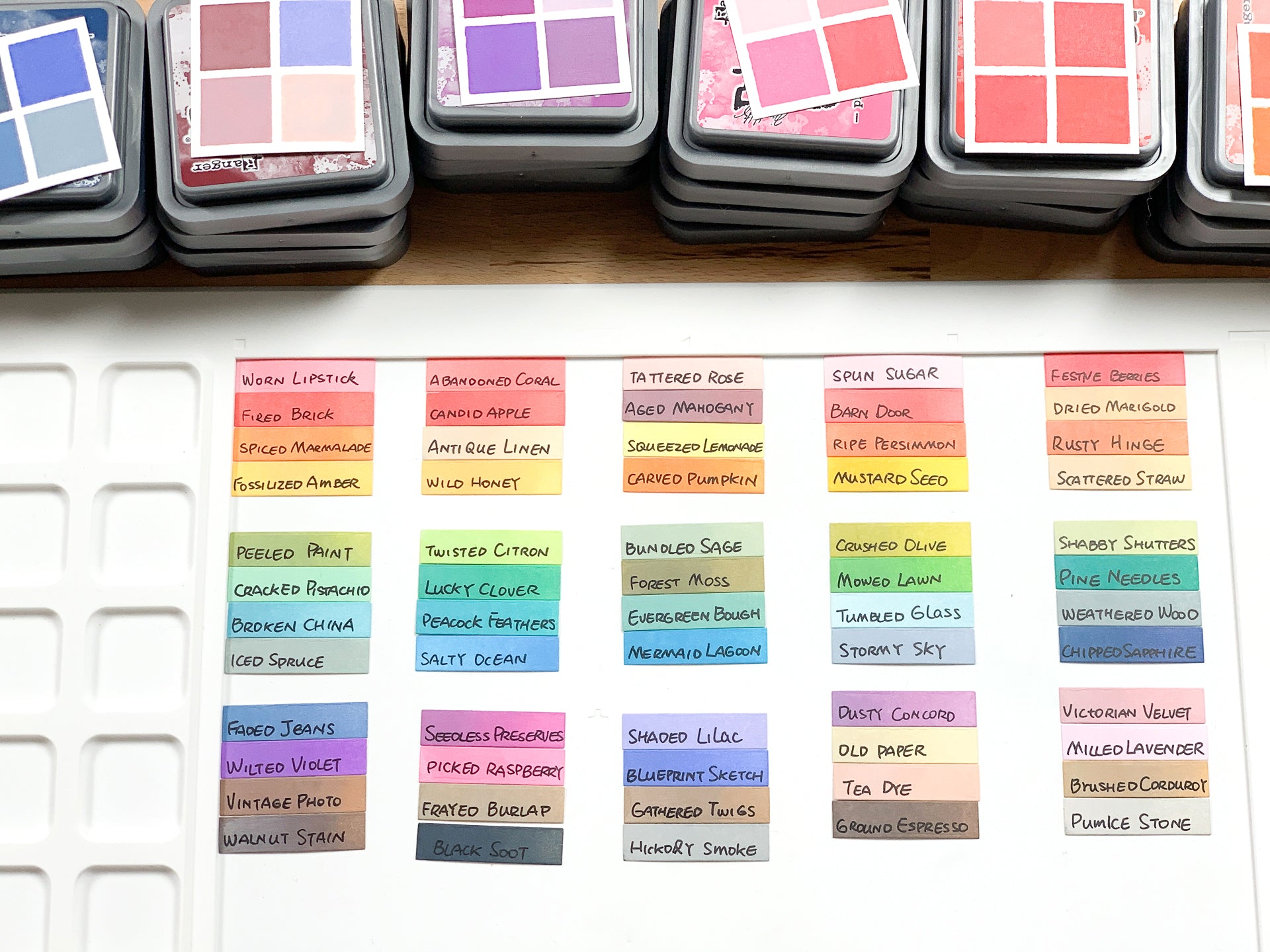 Stamps Set Color Color Combos Stamp Set – WaffleFlower.com
