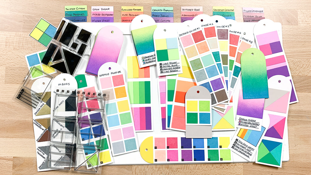 Stamps Set Color Color Combos Stamp Set – WaffleFlower.com