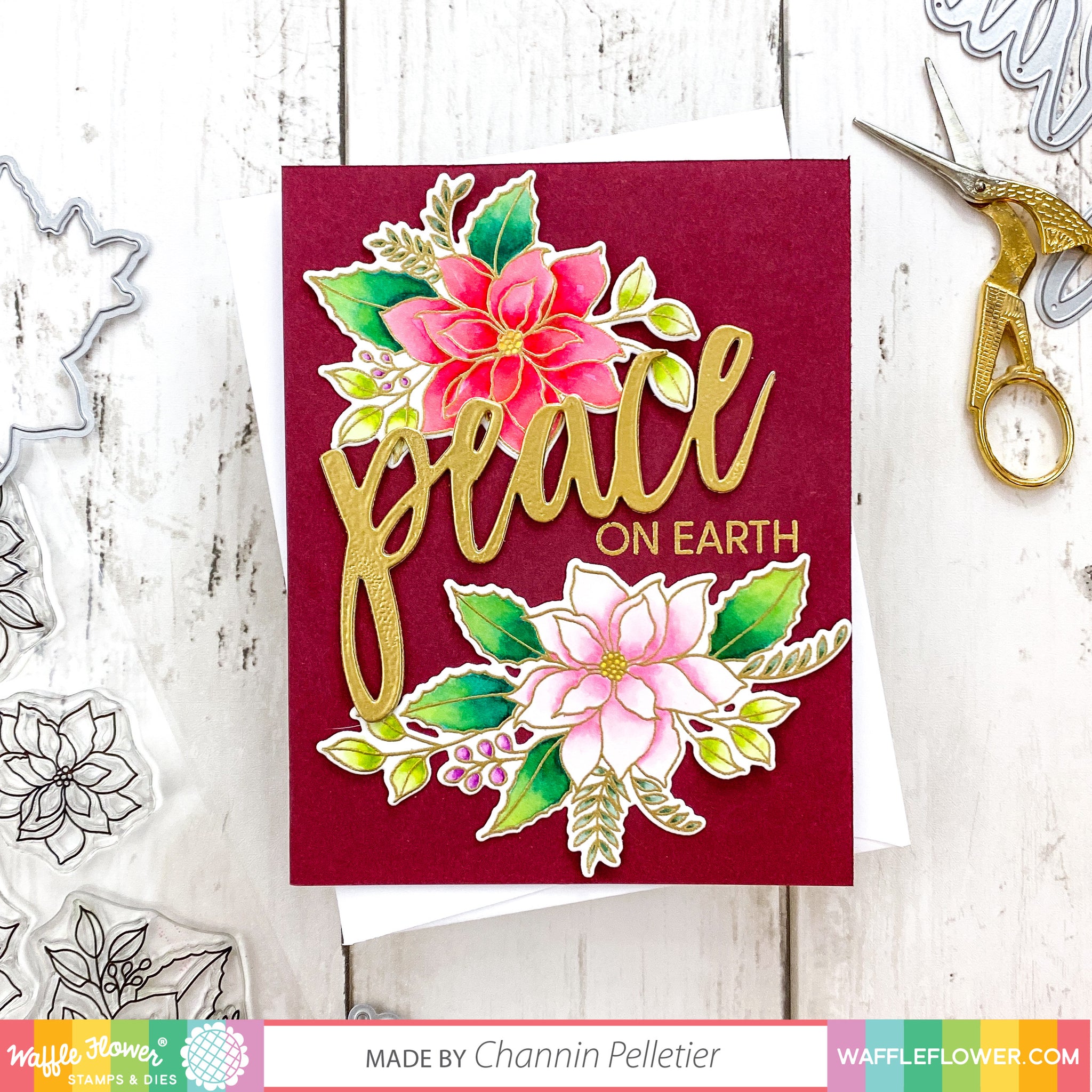 Oversized Peace Stamp Set – WaffleFlower.com