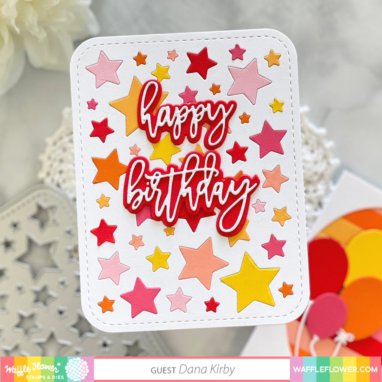 Birthaday Script Print & Script Happy Birthday – WaffleFlower.com