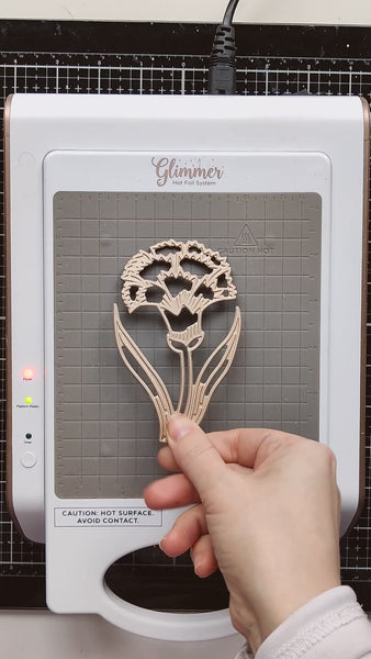Sketched Carnation Matching Die – WaffleFlower.com